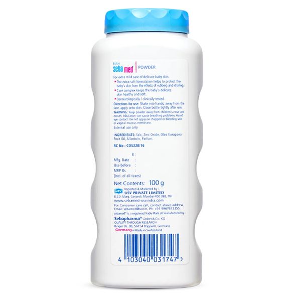 Sebamed Baby Powder | Olive Oil, Allantoin
