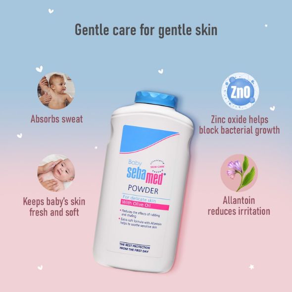 Sebamed Baby Powder | Olive Oil, Allantoin