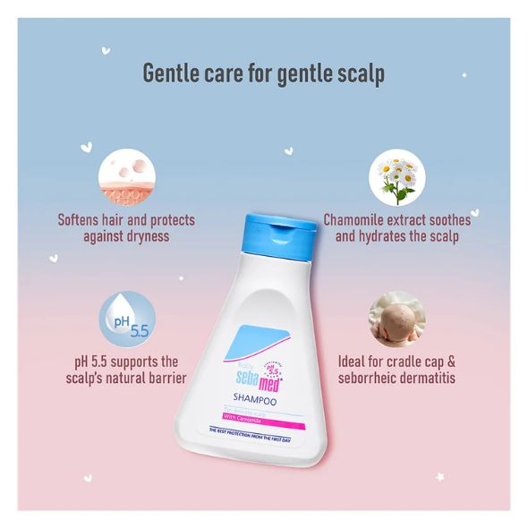 Sebamed Baby Shampoo|pH 5.5 | Soap Free | No Tears