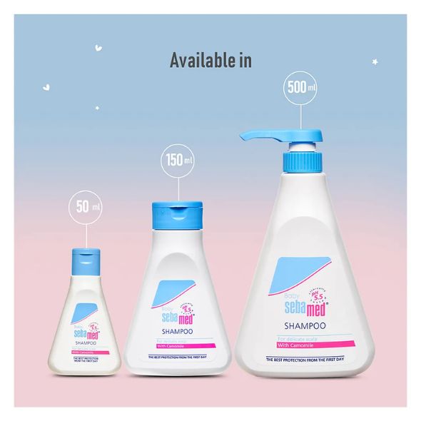 Sebamed Baby Shampoo|pH 5.5 | Soap Free | No Tears