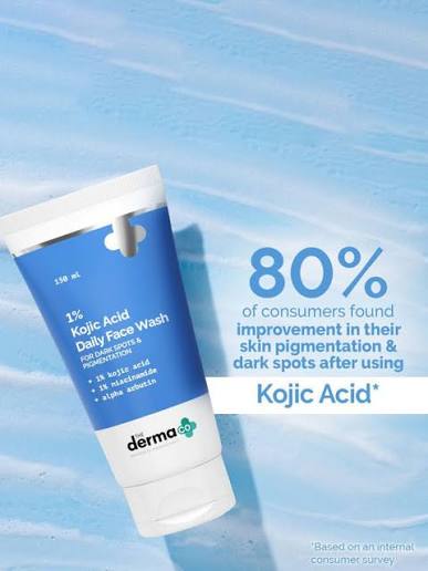 the derma co. 1%kojic acid daily face wash