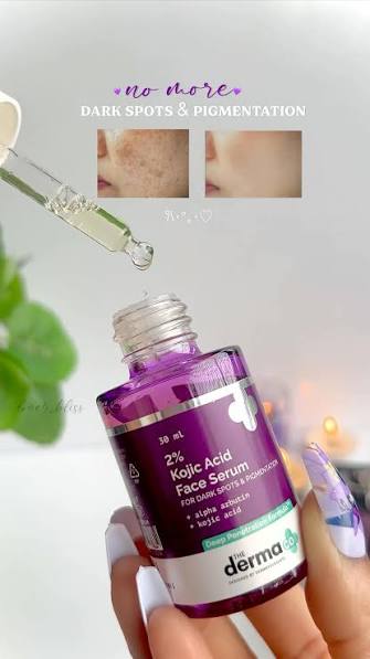 THE DERMA CO. 2% KOJIC ACID FACE SERUM