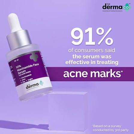 THE DERMA CO. 10%NIACINAMIDE ACID FACE SERUM