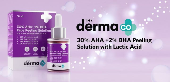 THE DERMA CO. 15%AHA + 1%BHA BEGINNER FACE PEELING SOLUTION