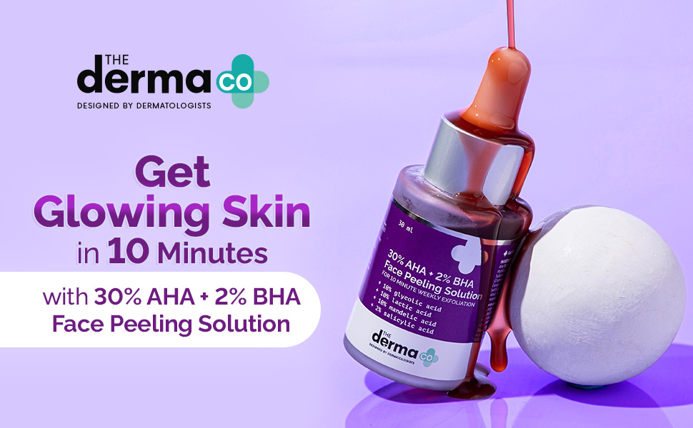 THE DERMA CO. 15%AHA + 1%BHA BEGINNER FACE PEELING SOLUTION