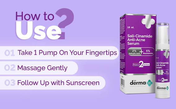 THE DERMA CO. SALI-CINAMIDE ANTI-ACNE SERUM