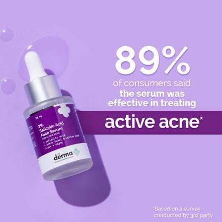 THE DERMA CO. 2%SALICYLIC ACID FACE SERUM
