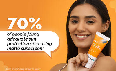THE DERMA CO ULTRA MATTE SUNSCREEN GEL 60SPF 50GM