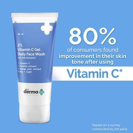 THE DERMA CO. 2% VITAMIN C FACE WASH
