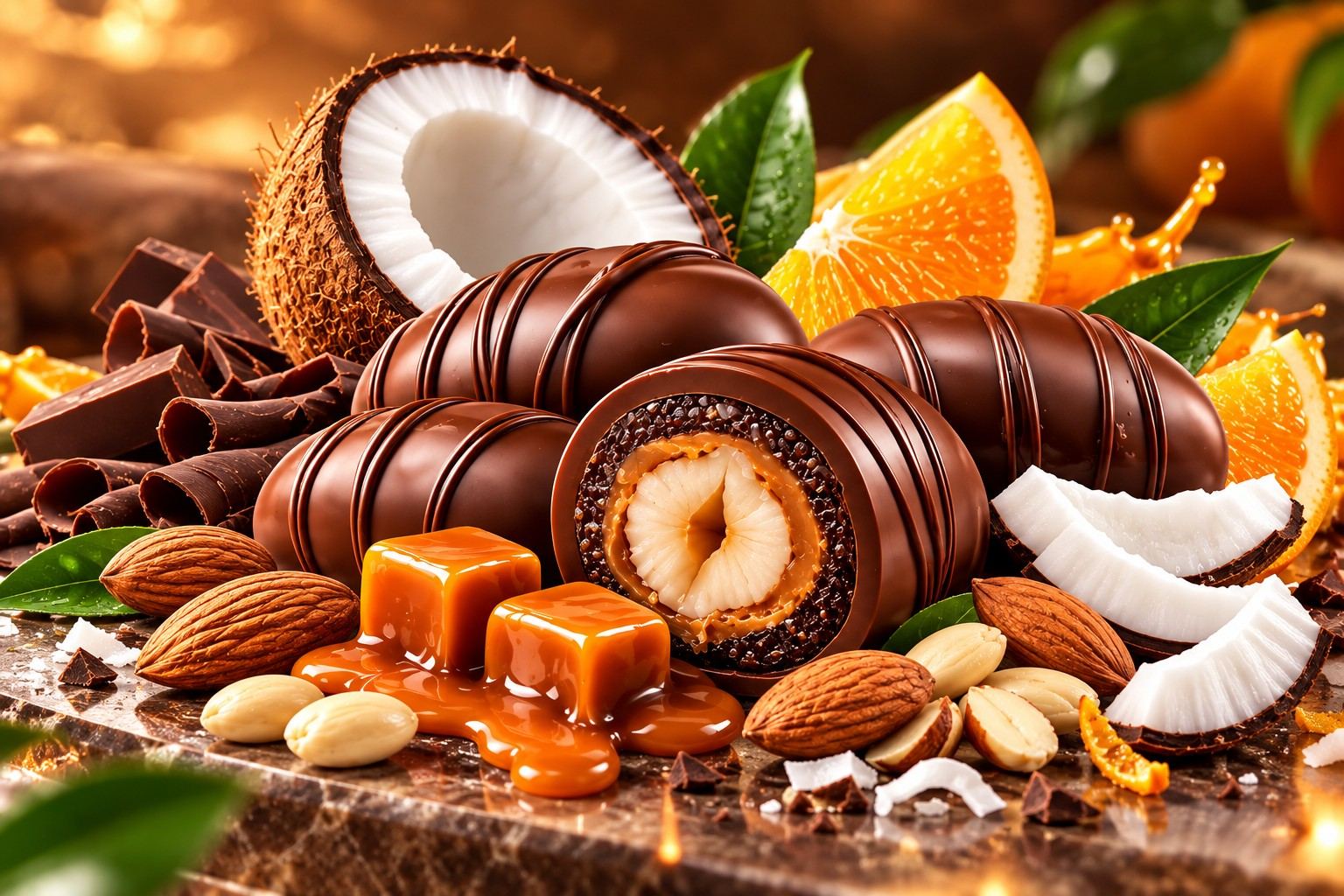 White Camel Choco Dates With Almonds Assorted 155gm