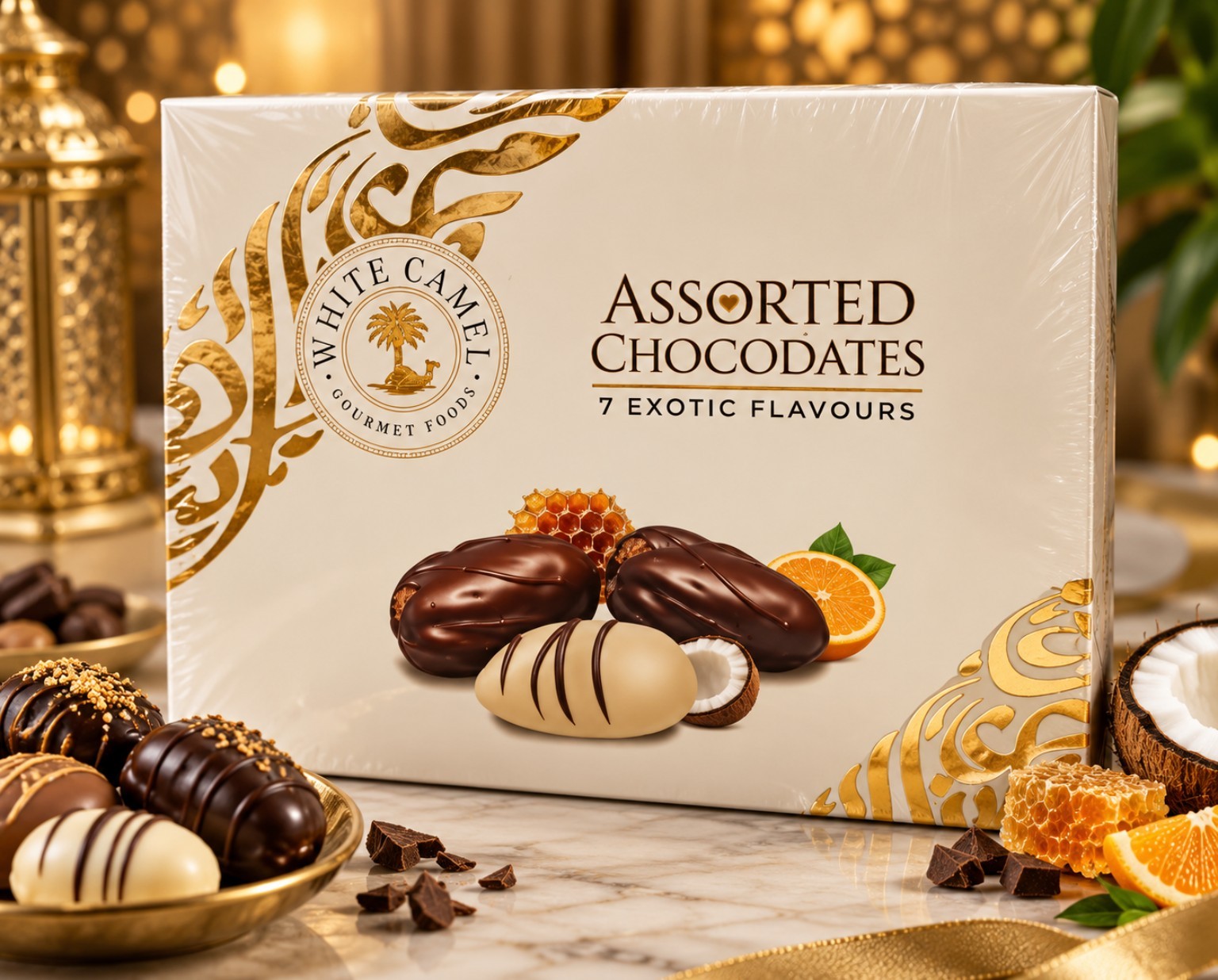White Camel Assorted Chocodates 7 Exotic Flavours 300gm