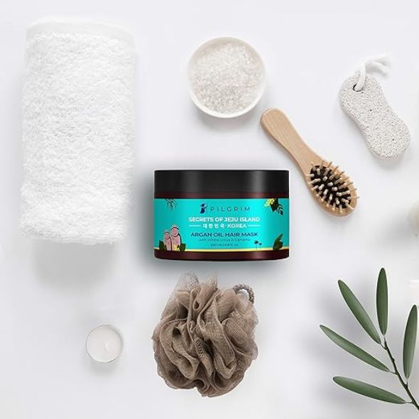 Argan Oil Hair Mask with White Lotus & Camellia