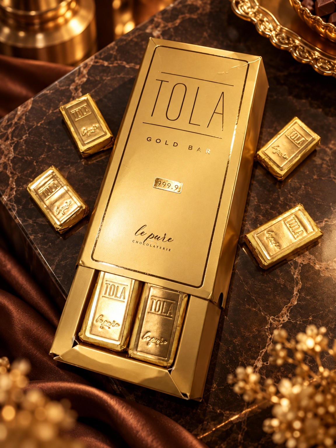 Le Pure Chocolatier Tola Gold Bar 75gm