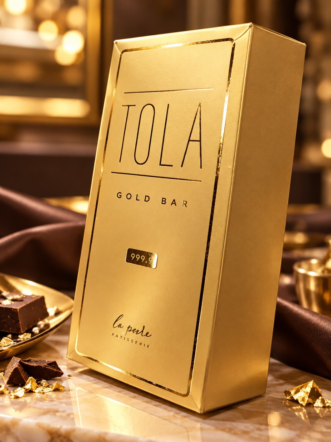 Le Pure Chocolatier Tola Gold Bar 75gm