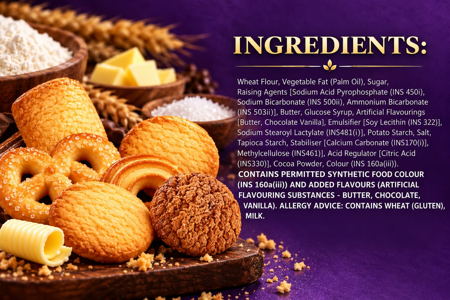 Sapphire Butter Cookies Silver Collection Original Danish Recipe 350gm